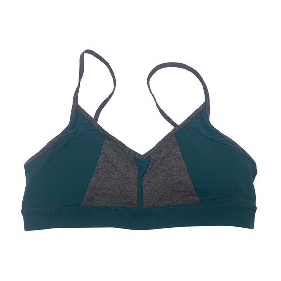 ALO Yoga Intimates & Sleepwear Alo Yoga Green And Grey Sports Bra
